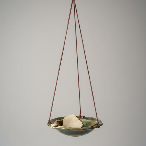 Hanging Bird Bath -Eastern Cottonwood Leaf Bowl