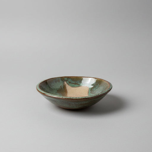 Stoneware Tiny Embossed Leaf Bowl - Eastern Cottonwood