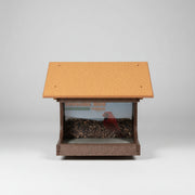 Coveside Bird Feeder - brown with tan roof
