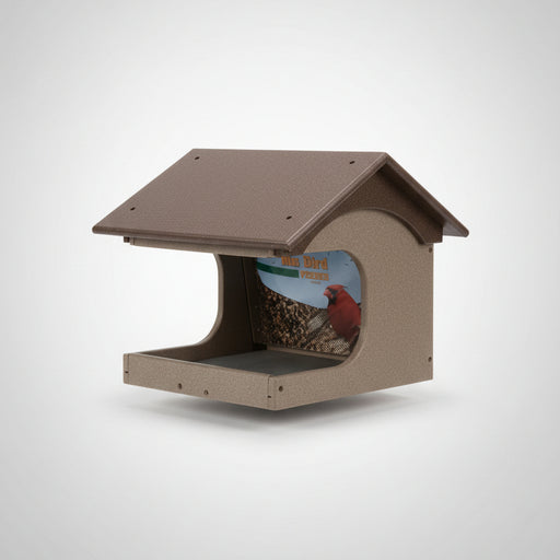 Coveside Bird Feeder - weathered wood
