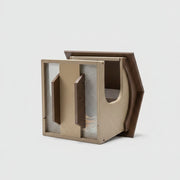 Coveside Bird Feeder -weathered wood
base