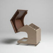 Coveside Bird Feeder -weathered wood
roof opens for filling the hopper