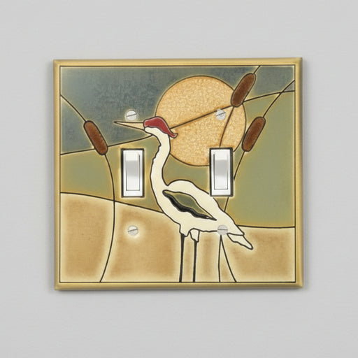 Crane Double Light Switch