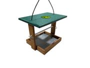 Hilltop Tan and green cylinder feeder