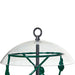 Hanging Seed Cylinder Bird Feeder - Green