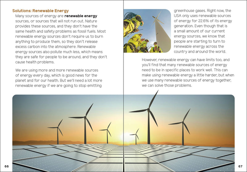 Climate Action for Kids sample pages