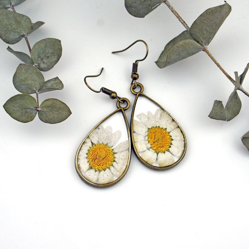 Daisy Flower Earrings