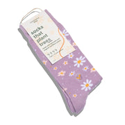 socks with tag on front