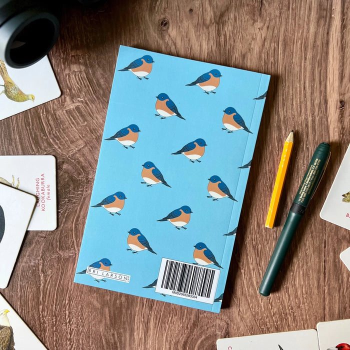 Bluebird Notebook - back