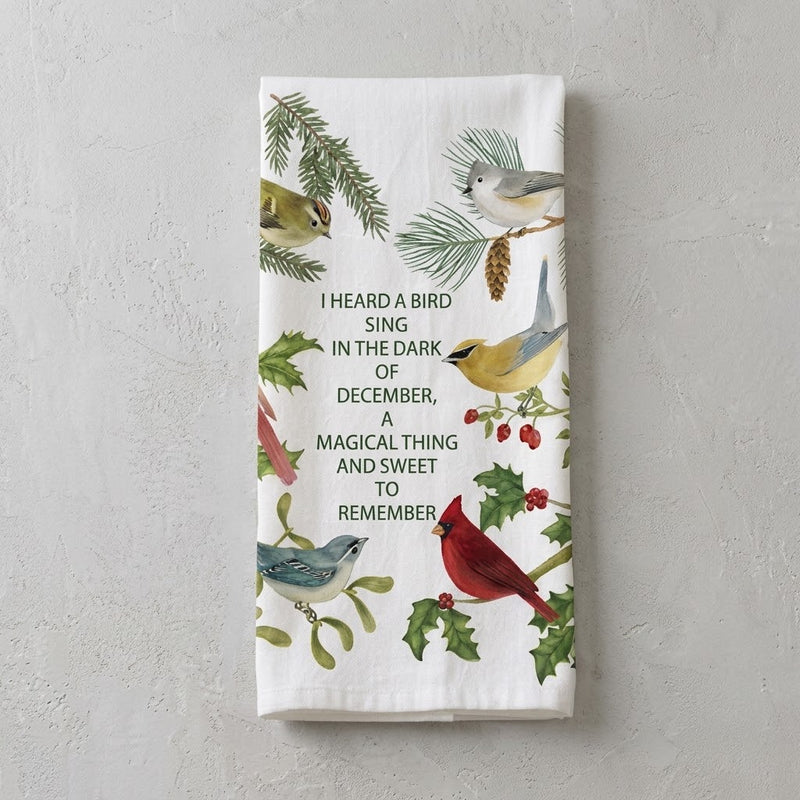 December verse towel