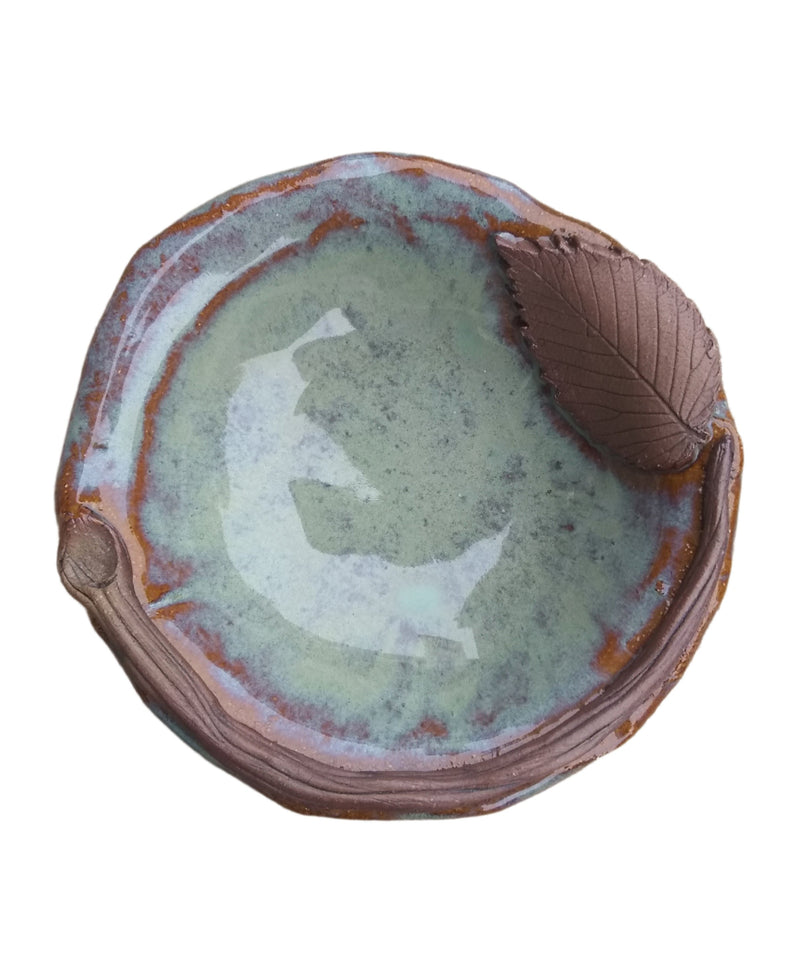 Stoneware Dessert Tray Set - American Elm bowl