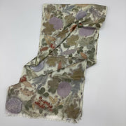 Wool/Silk Blend Scarf - Diamond Weave
No Dye