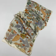 Wool/Silk Blend Scarf - Diamond Weave
Logwood