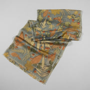 Wool/Silk Blend Scarf - Diamond Weave
Logwood