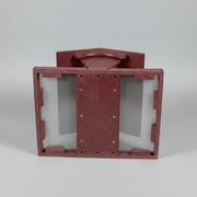 Dinette Recycled Bird Feeder - Cherrywood
base of feeder can be flange mounted