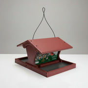 Dinette Recycled Bird Feeder - Cherrywood