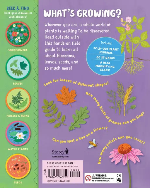 Backpack Explorer: Discovering Plants and Flowers
back cover