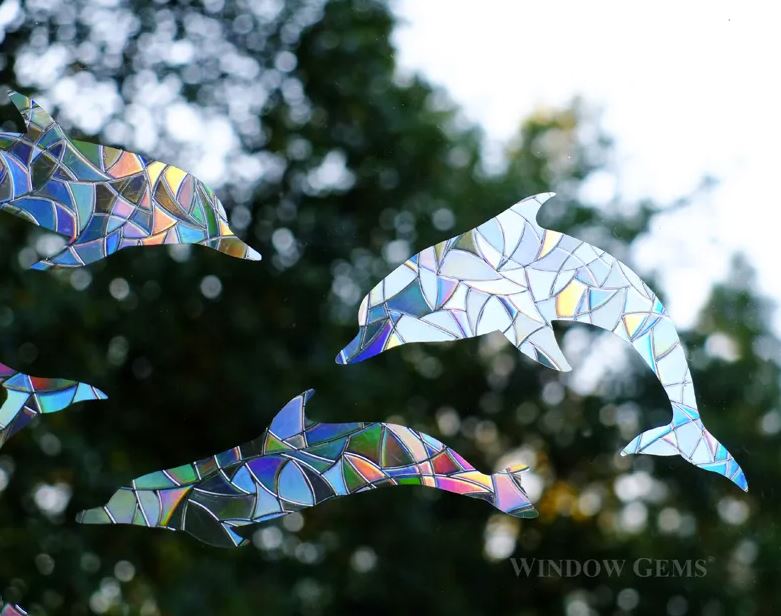 Dolphin Window Cling
