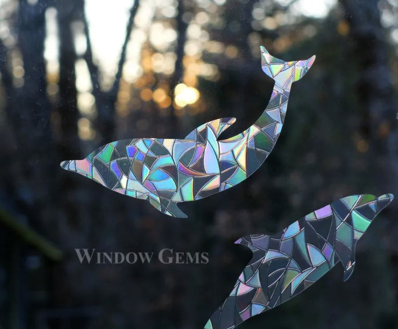 Dolphin Window Cling
