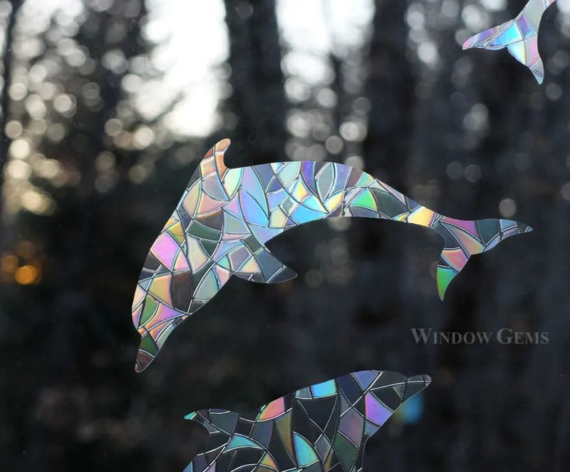 Dolphin Window Cling
