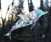 Dolphin Window Cling

