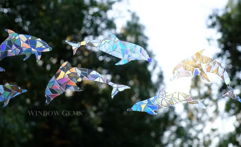 Dolphin Window Cling - Thumbnail 4
