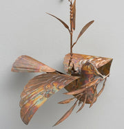 Flamed Dove Branch Ornament