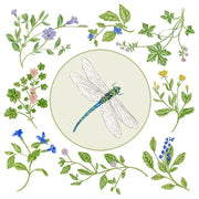 Woodland Dragonfly Flour Sack Towel 