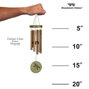 Dragonfly Wind Chime Habitats - Green for scale