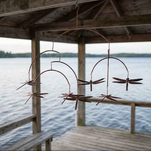 Flamed Dragonflies Mobile
