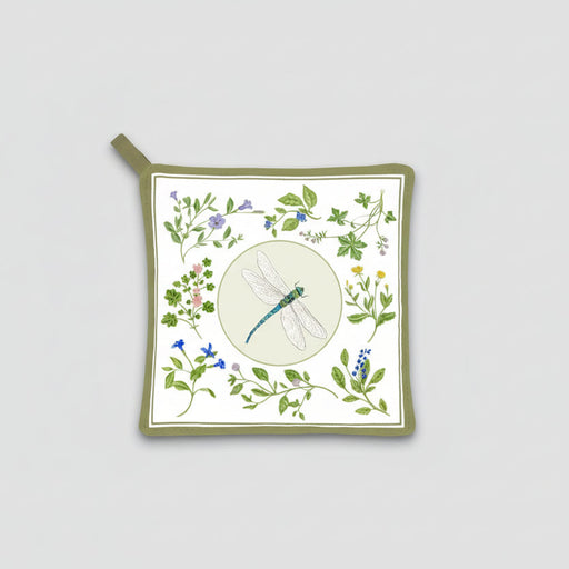 Summer dragonfly Potholder