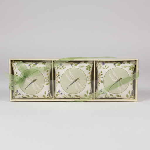 Dragonfly Gift Boxed Lavender Sachets - Set of 3