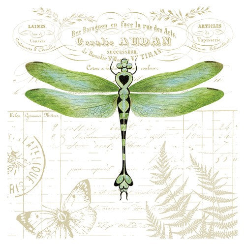 Dragonfly Single Flour Sack Towel