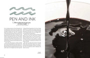 photo and text about pen and ink