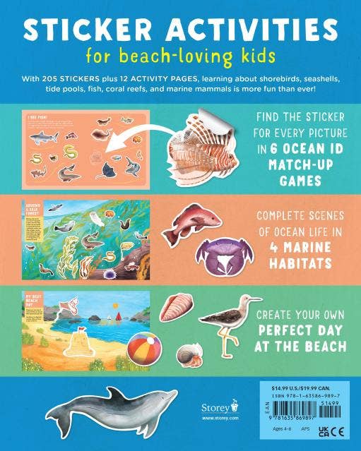 Backpack Explorer Stickers: Ocean Adventure