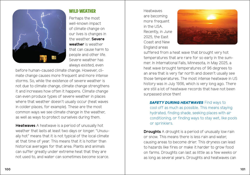 Climate Action for Kids sample pages