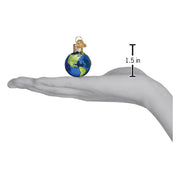 Mini Planet Earth for scale