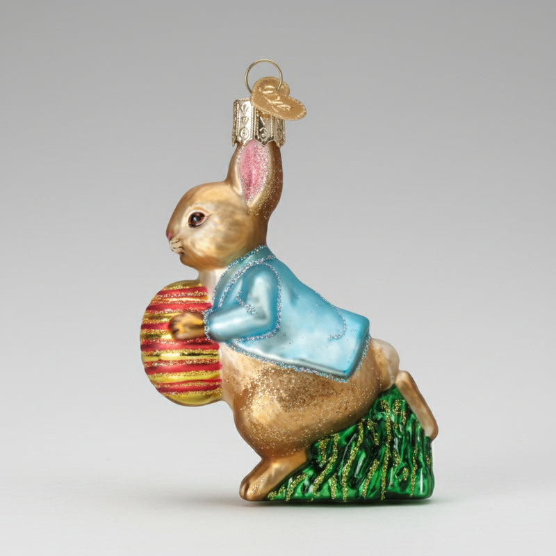 Peter Rabbit With Easter Egg Ornament