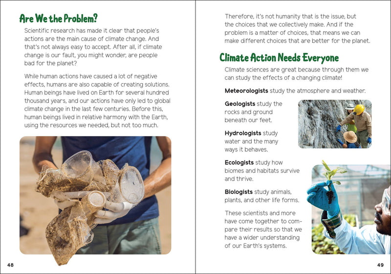 Climate Action for Kids sample pages