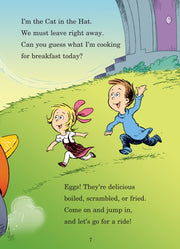 Dr. Suess: Who Hatches the Egg? All About Eggs - sample page and text