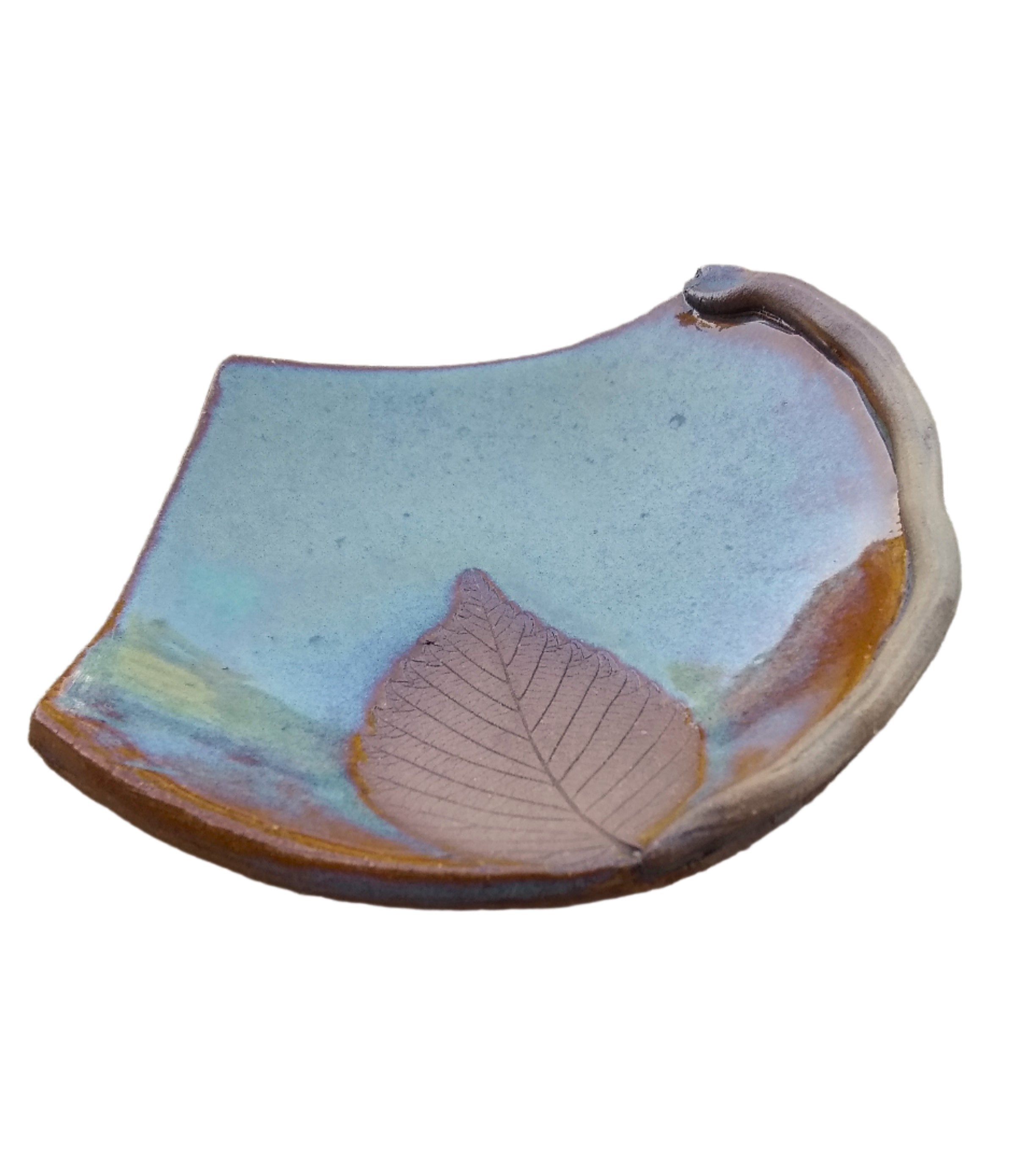 Stoneware Spoon Rest - American Elm