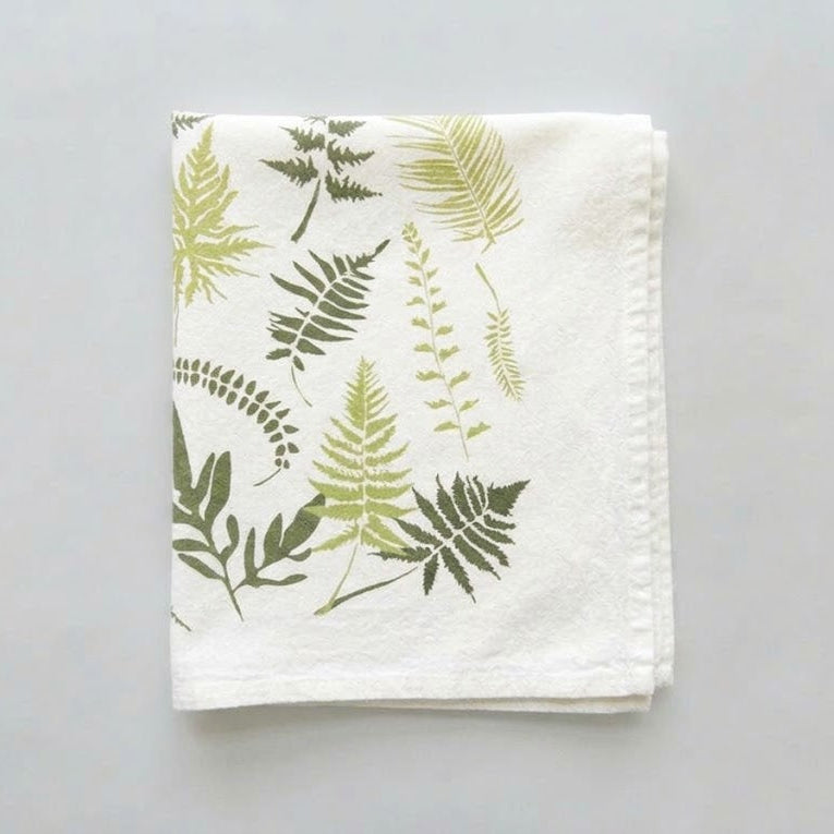 Endangered Ferns Towel