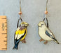 Evening Grosbeak Earrings