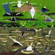 Charley Harper: The Everglades 1000-Piece Jigsaw Puzzle