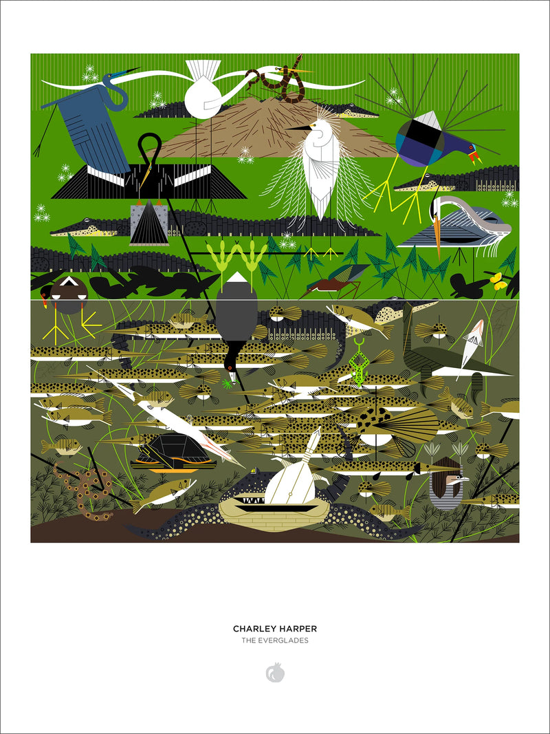 Charley Harper: The Everglades 1000-Piece Jigsaw Puzzle
