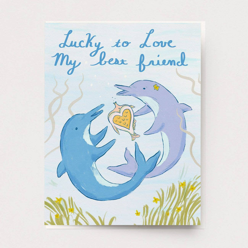 Dolphin Love Card 