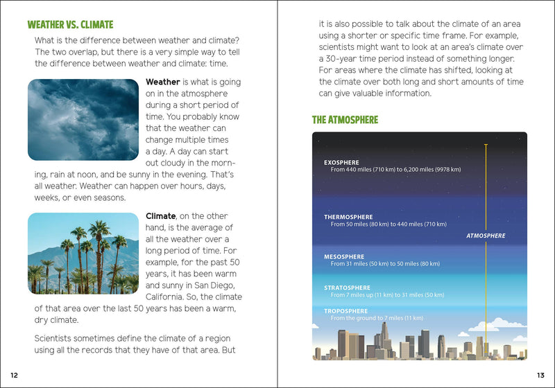 Climate Action for Kids sample pages