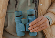 Field Issue 8x32mm Waterproof Binoculars in hand