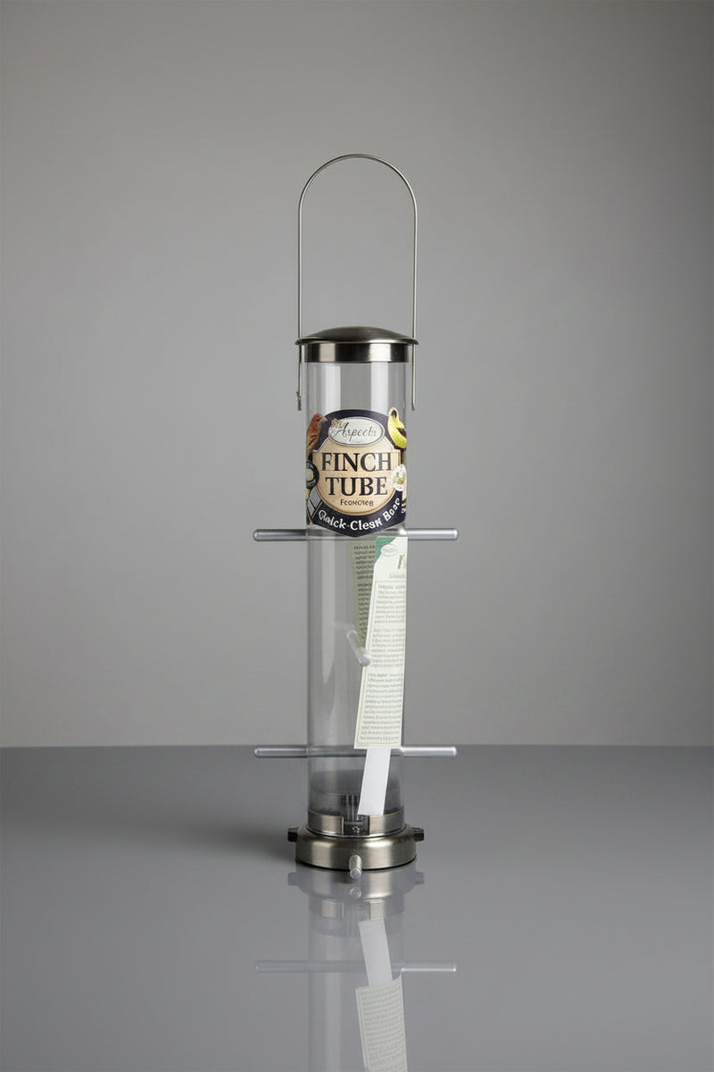 Quick-Clean Nyjer® Tube Feeder - Medium - nickel