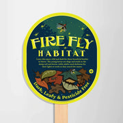 Garden Sign - Firefly Habitat
closeup